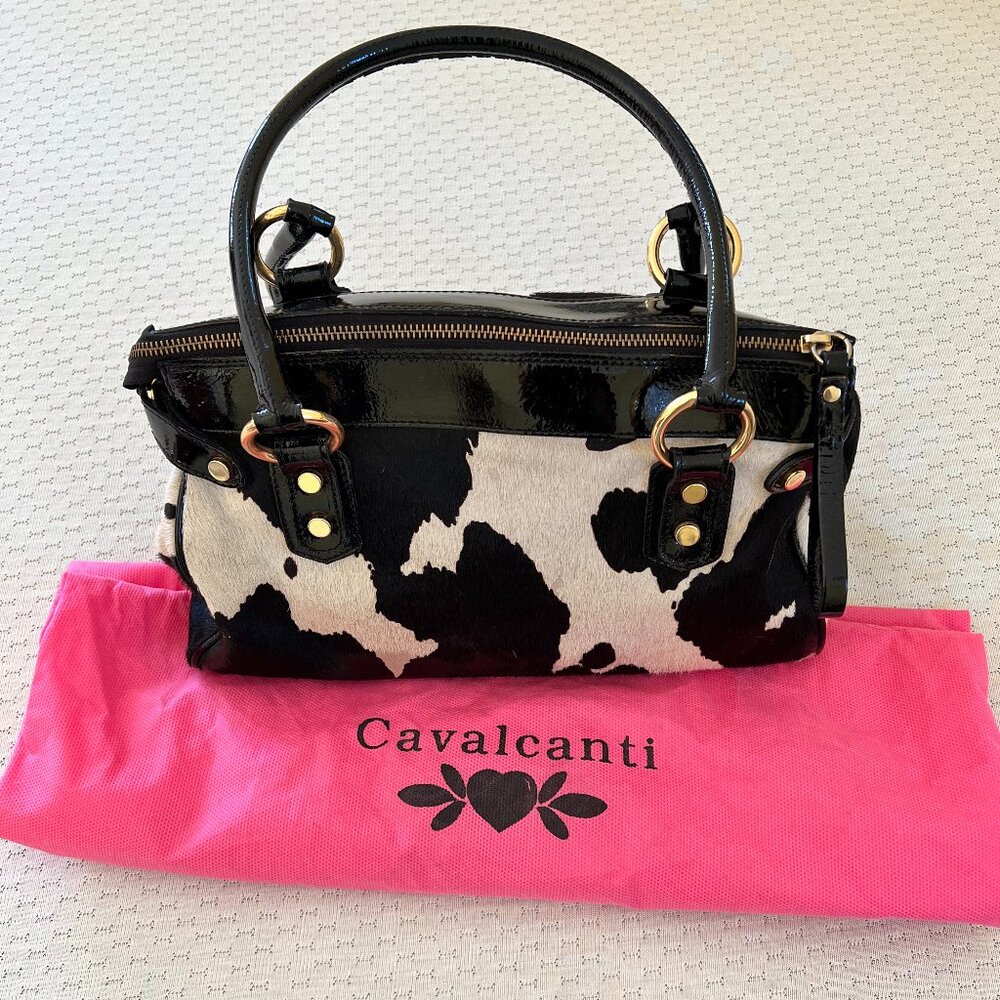 Calvalcanti calf hair satchel purse